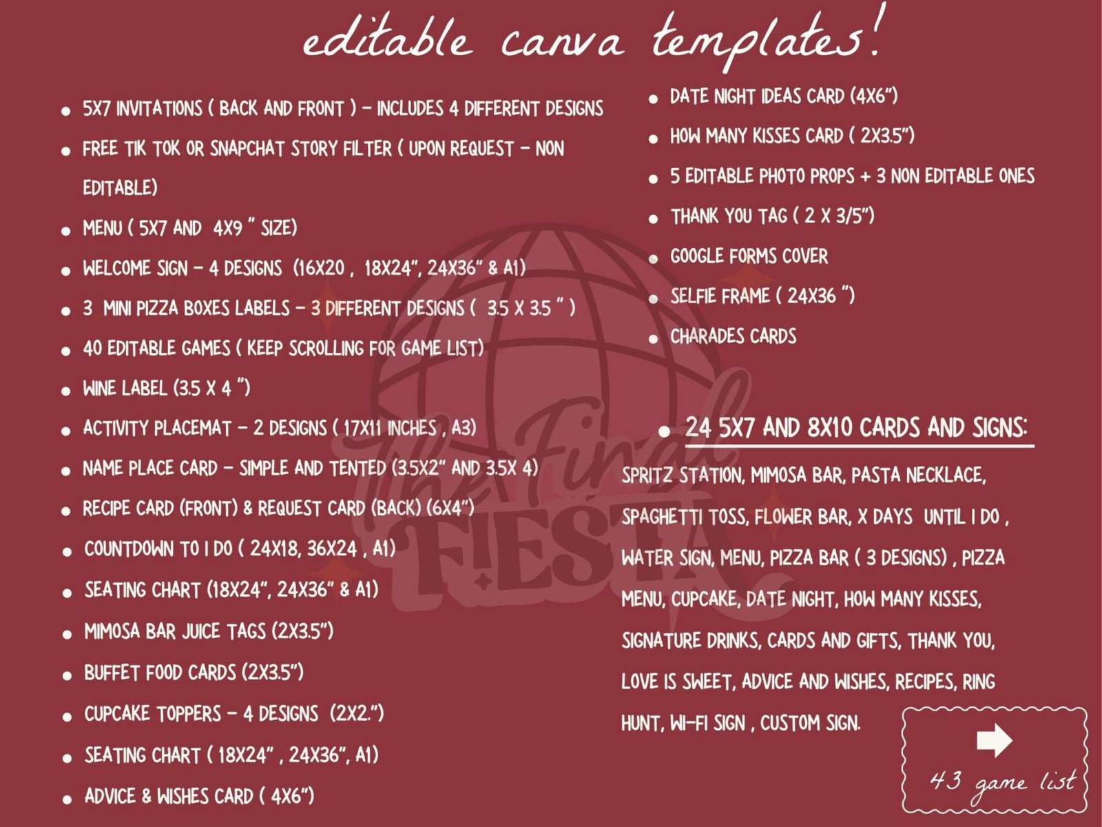 That's Amore Bridal Shower Bundle - Image 3