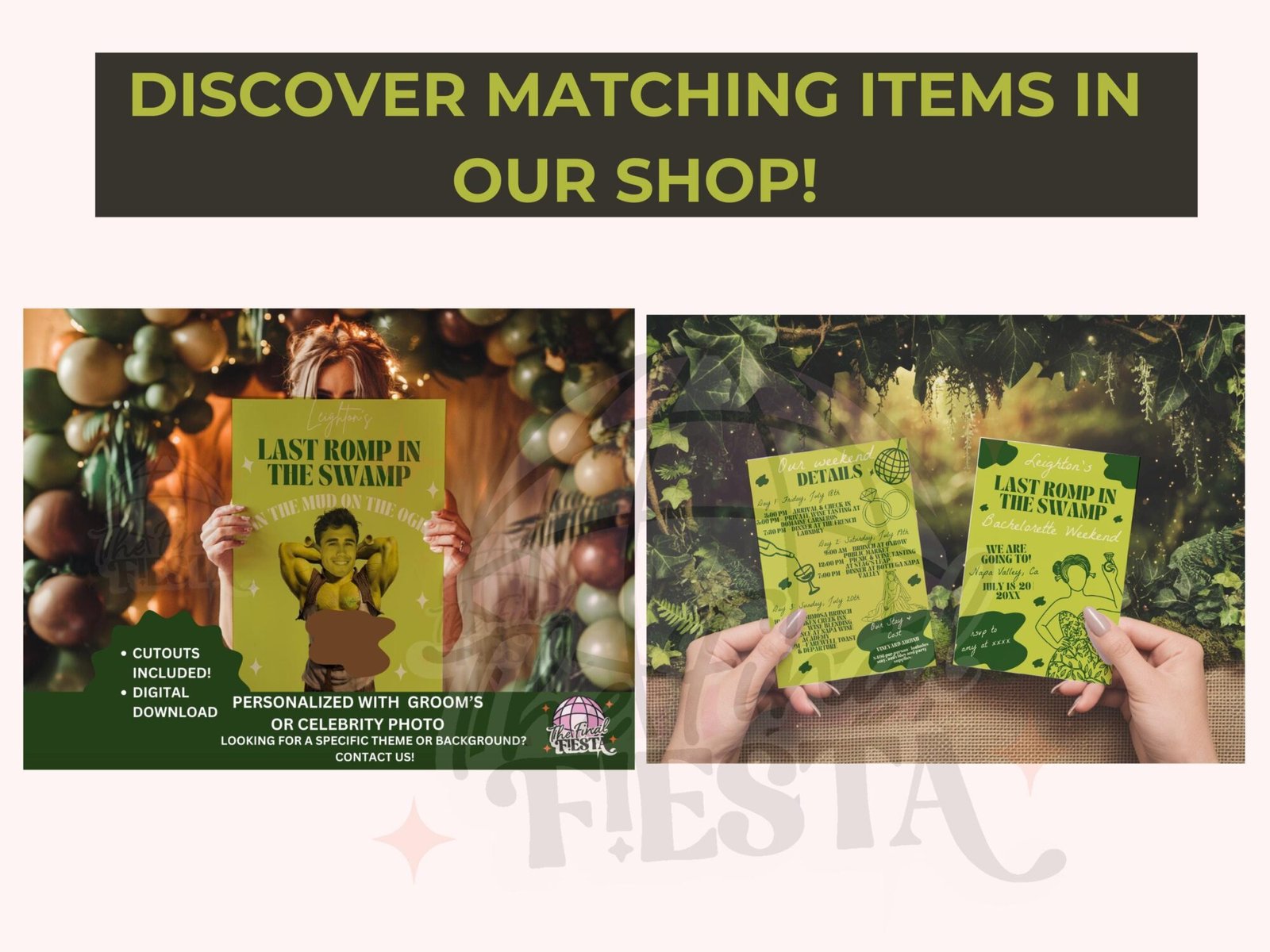 Last Romp In The Swamp Bachelorette Board Game - Image 2