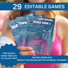 Bride’s Farewell Tour Bachelorette Invitation